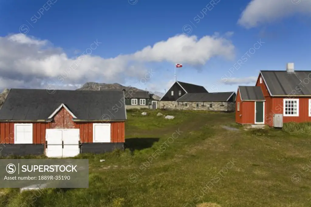 Museum in Nanortalik Port, Island of Qoornoq, Province of Kitaa, Southern Greenland, Kingdom of Denmark  