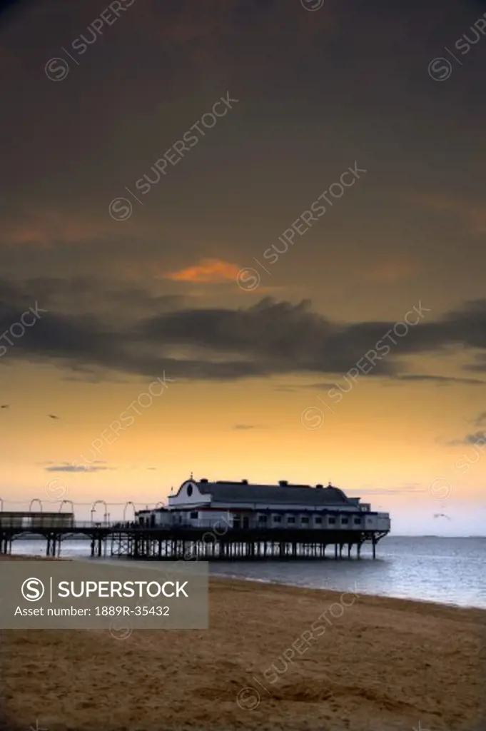Pier in Humberside, England