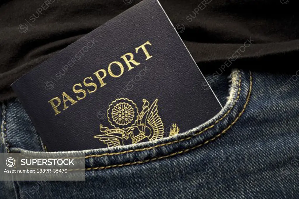 US Passport in a pocket