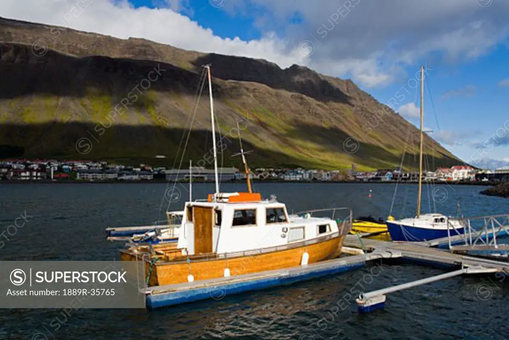 Port of Isafjordur, West Fjords Region, Iceland  