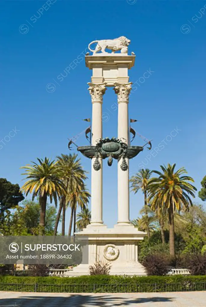 Monumento de Cristobal Colon, Seville, Andalucia, Spain