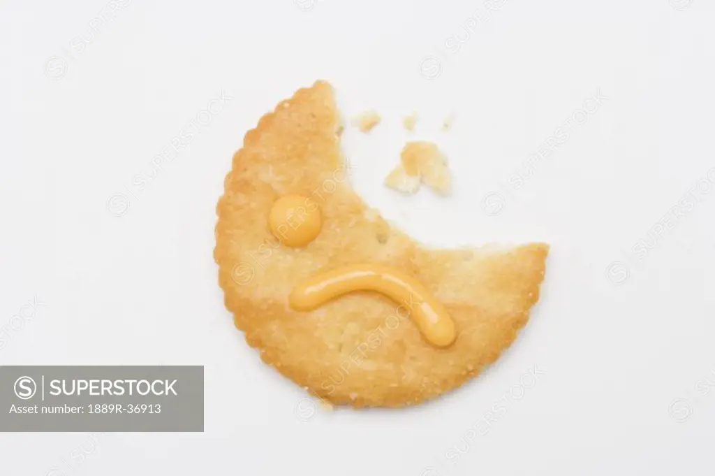 Sad face cracker