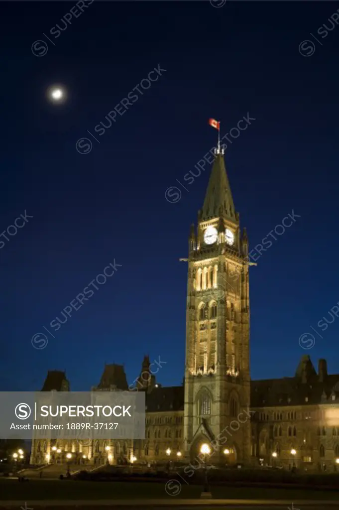 Peace Tower, Parliament building, Ottawa, Ontario, Canada