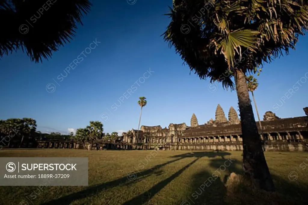 The most famous temple of Angkor Wat, Angkor, Cambodia