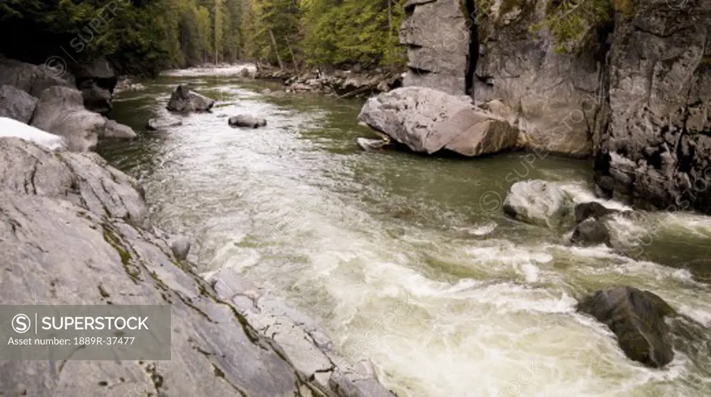 Nairn Falls, Whistler, British Columbia, Canada  