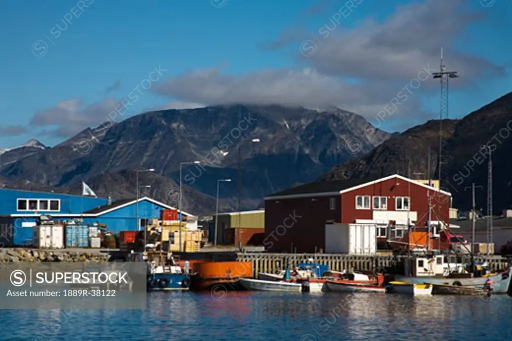 Port Of Nanortalik, Island Of Qoornoq, Province Of Kitaa, Greenland, Kingdom Of Denmark
