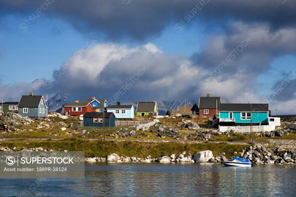 Port Of Nanortalik, Island Of Qoornoq, Province Of Kitaa, Southern Greenland, Greenland, Kingdom Of Denmark