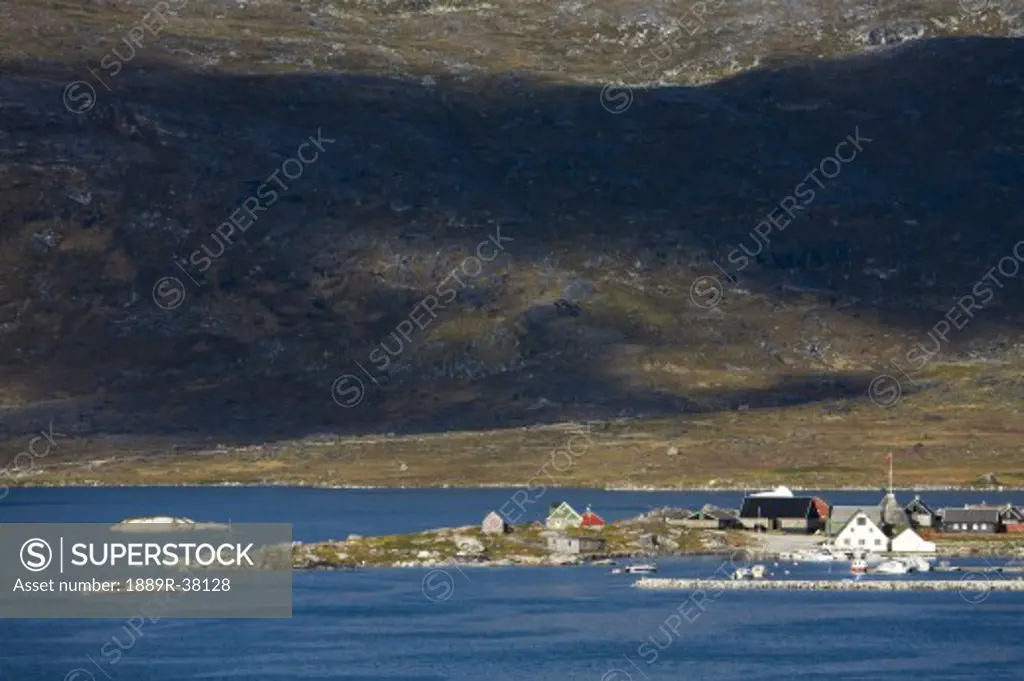 Island Of Qoornoq, Province Of Kitaa, Southern Greenland, Greenland, Kingdom Of Denmark, Port Of Nanortalik 