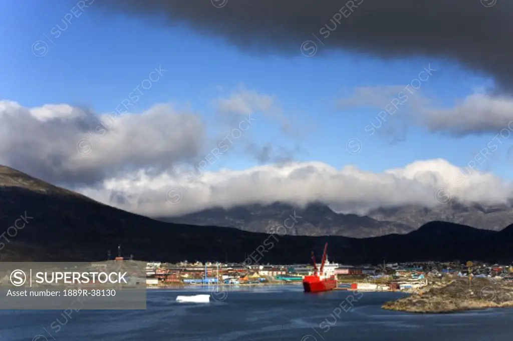 Port Of Nanortalik, Island Of Qoornoq, Province Of Kitaa, Southern Greenland, Greenland, Kingdom Of Denmark, North America