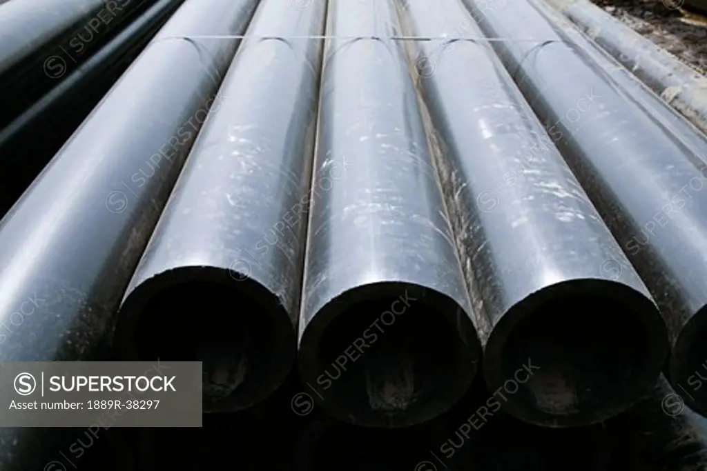 Large industrial pipe