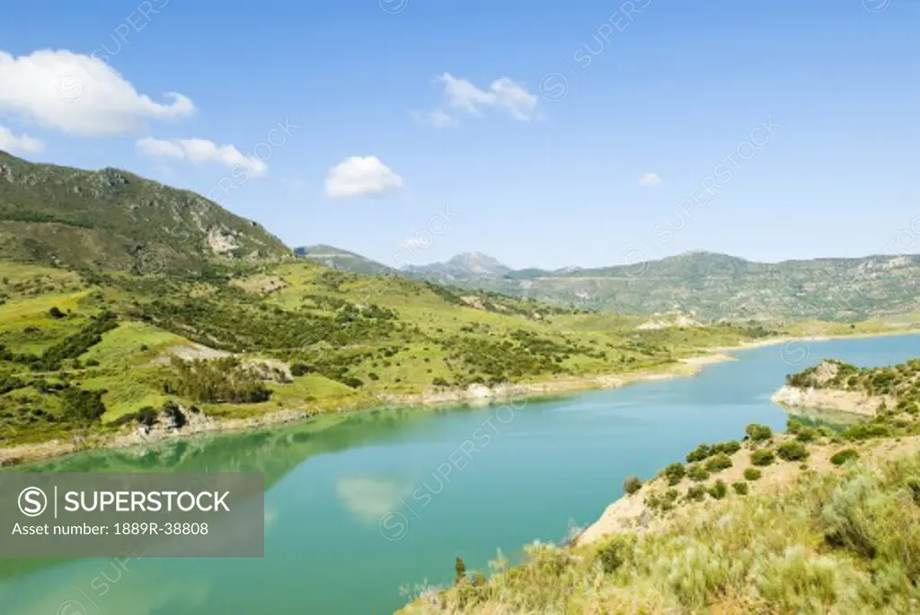 The Lakes at Zahara de la Sierra, El Gastor, Andalucia, Spain  