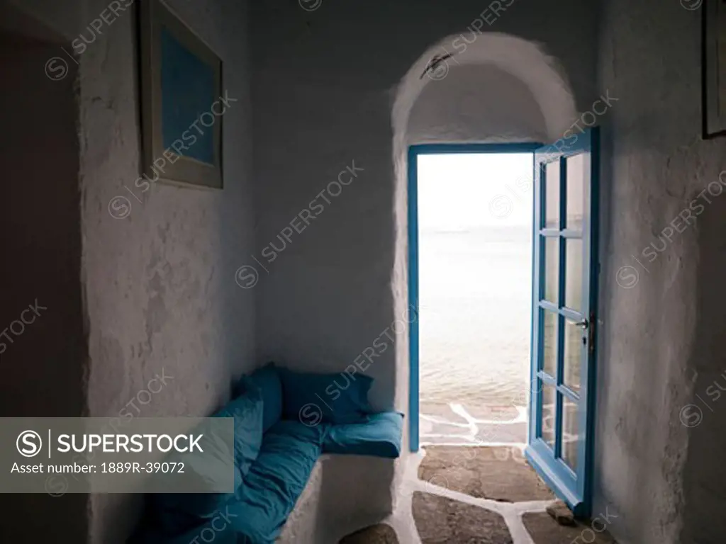 Doorway, Mykonos, Greece  