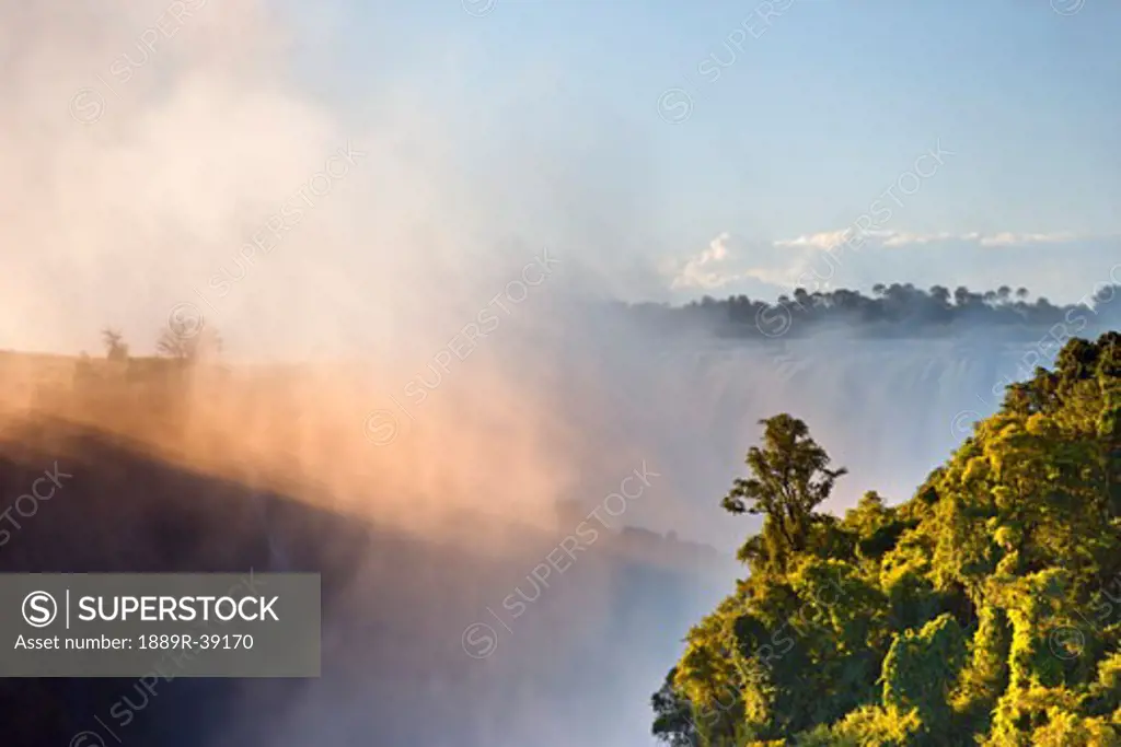 Victoria falls, Zambezi River, Zambia, Africa