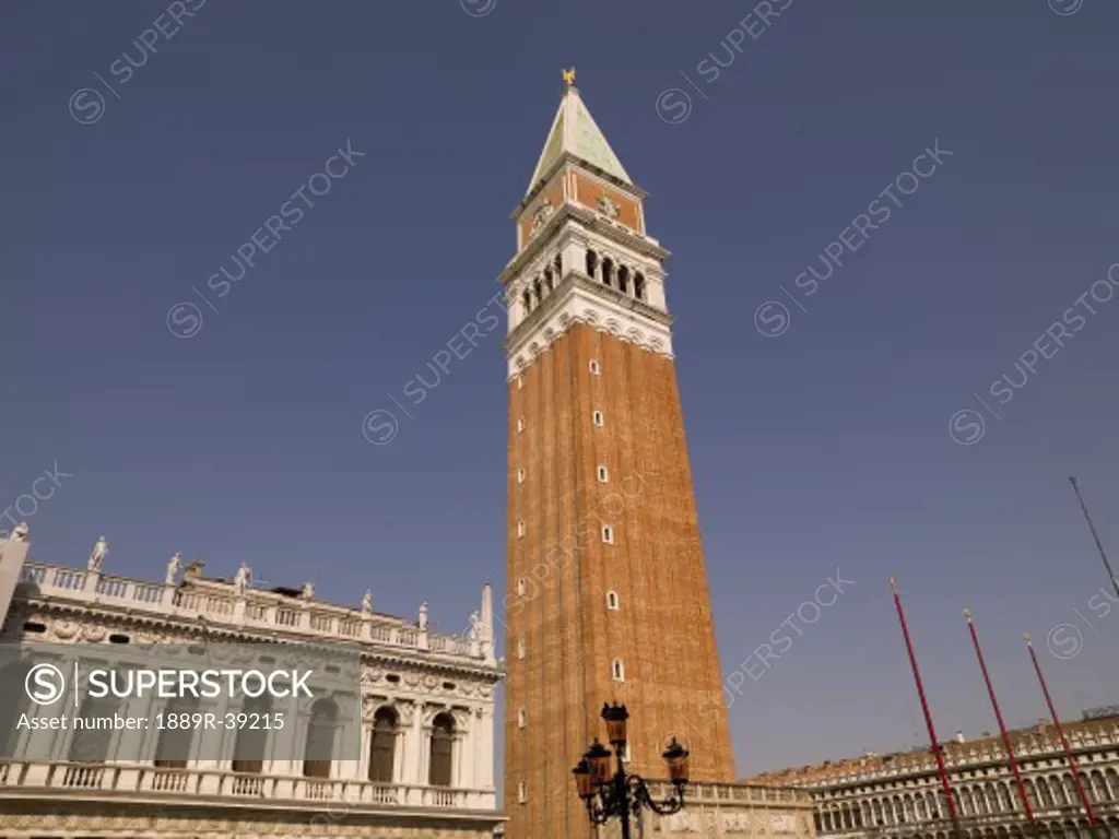 St Mark's campanile, Venice, Italy  