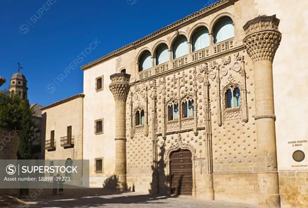Palacio de Jabalquinto, Universidad Internacional de Andalucia, Baeza, Spain; Renaissance architecture from the 16th Century