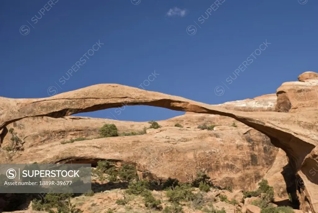 Landscape arch, Arches National Park, Moab, Utah, USA