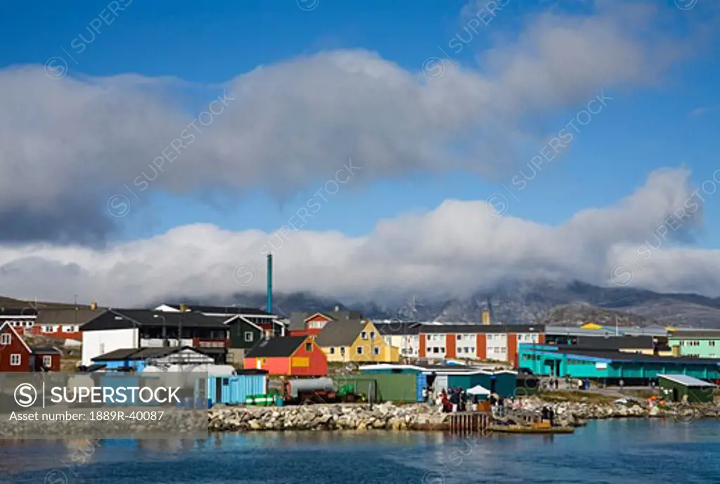 Nanortalik, Qoornoq, Kitaa, Southern Greenland, Kingdom of Denmark; Town on the Southern tip of Greenland  