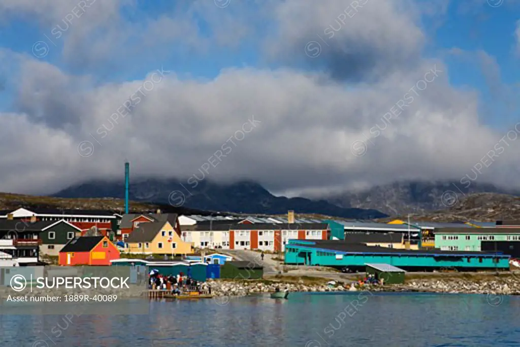 Nanortalik, Qoornoq, Kitaa, Southern Greenland, Kingdom of Denmark; Town on the Southern tip of Greenland  