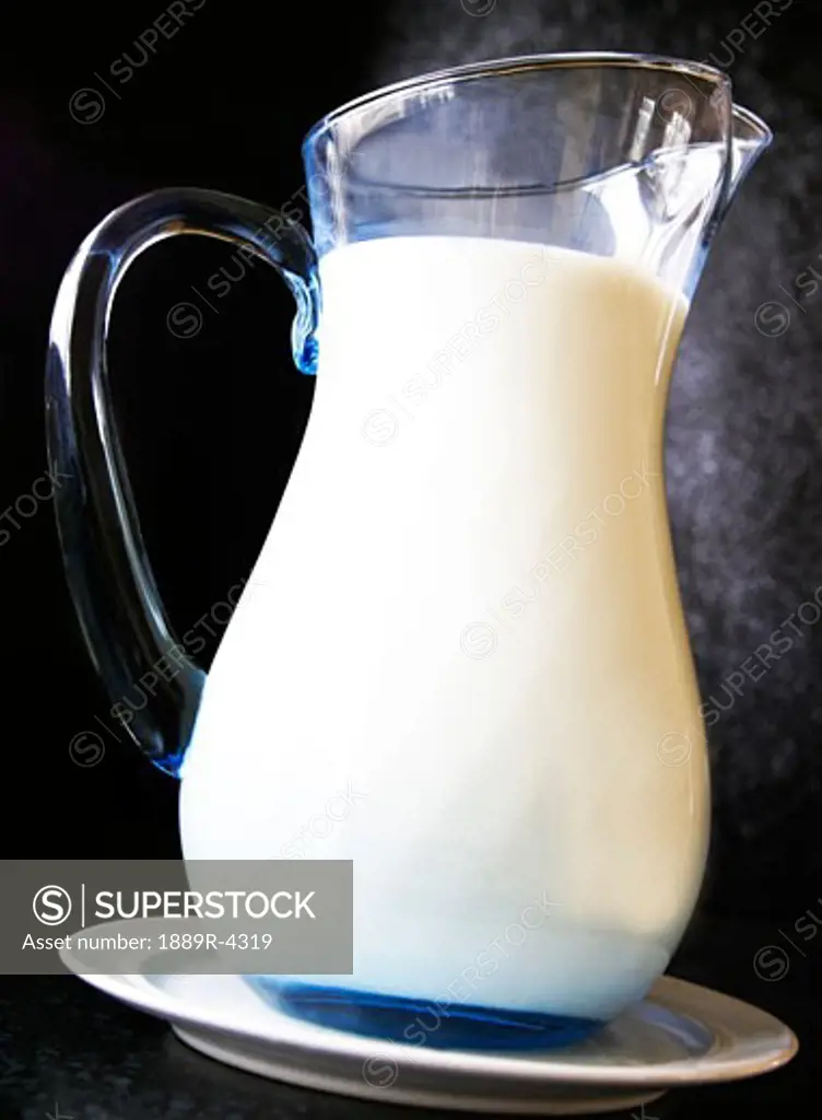 Pitcher of milk