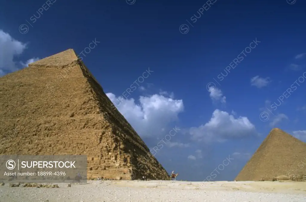 Pyramid of Khafra in Egypt