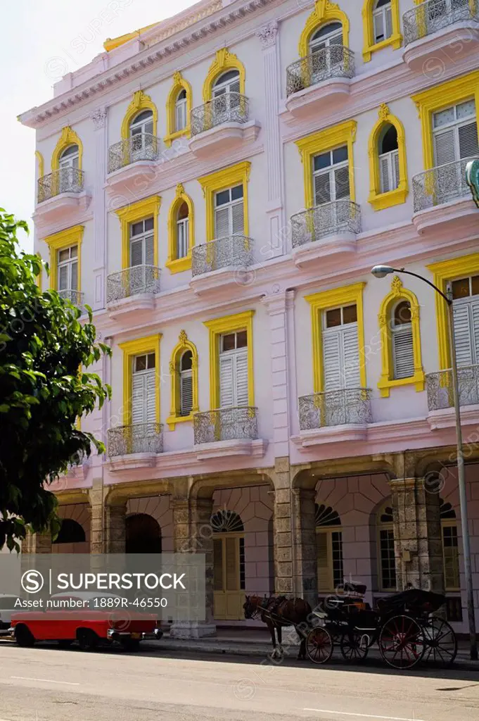 Colorful architecture, Havana, Cuba