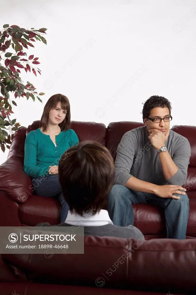 Couple in counseling