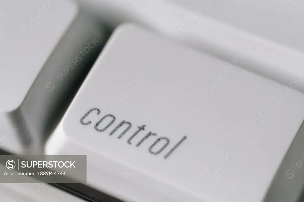Control key on a computer keyboard