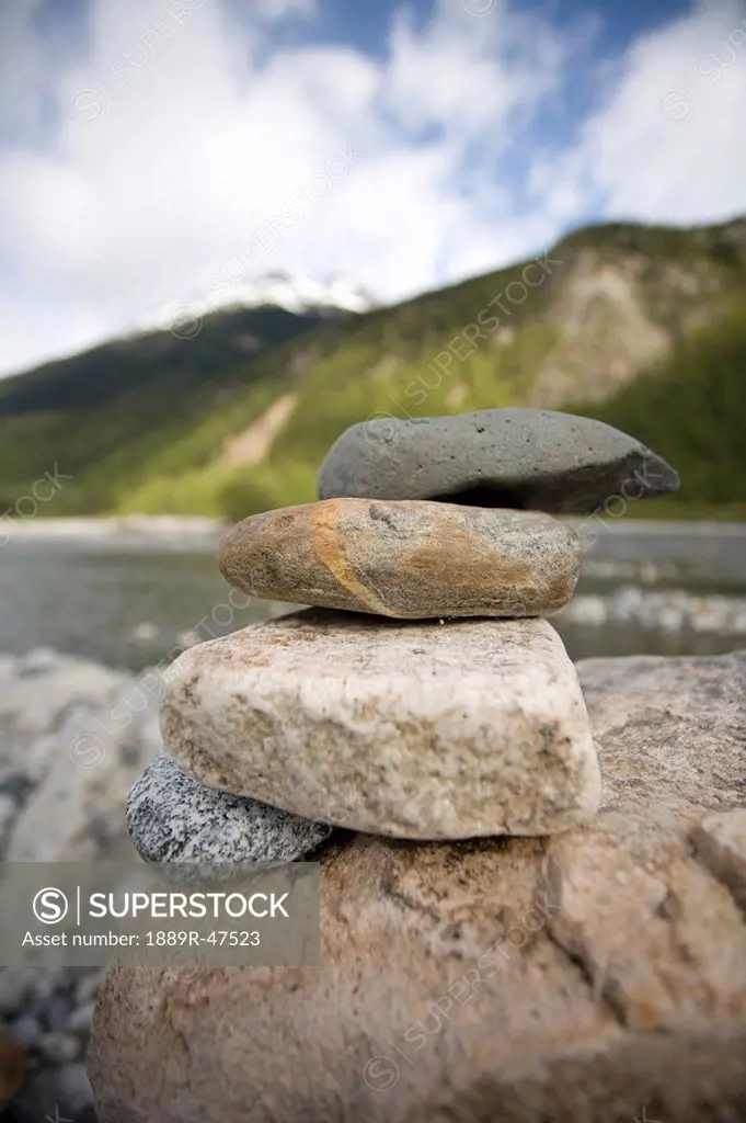 The Inukshuk is a traditional trail marker of the Inuit people