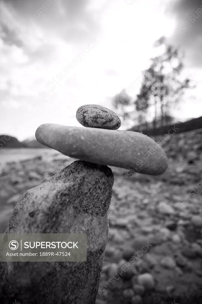 The Inukshuk, traditional trail marker of the Inuit people
