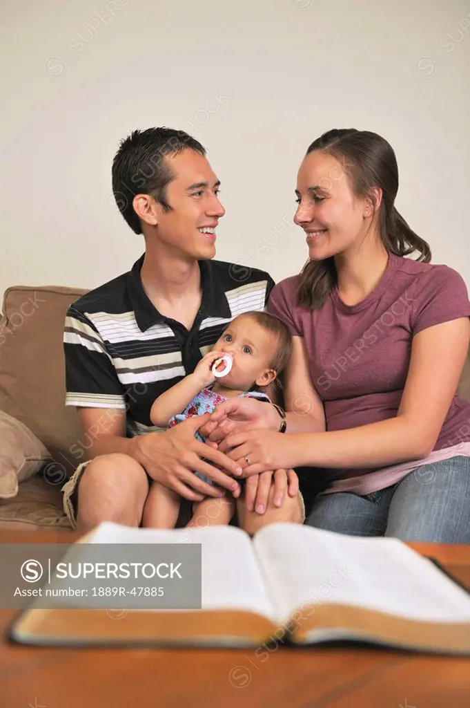 A young Christian family