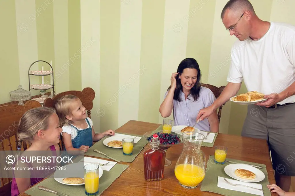 Family breakfast