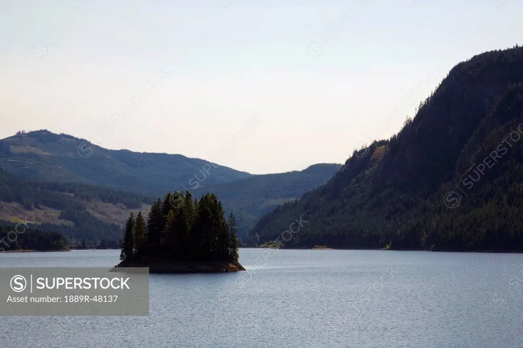 Lake, Elk Falls, British Columbia, Canada