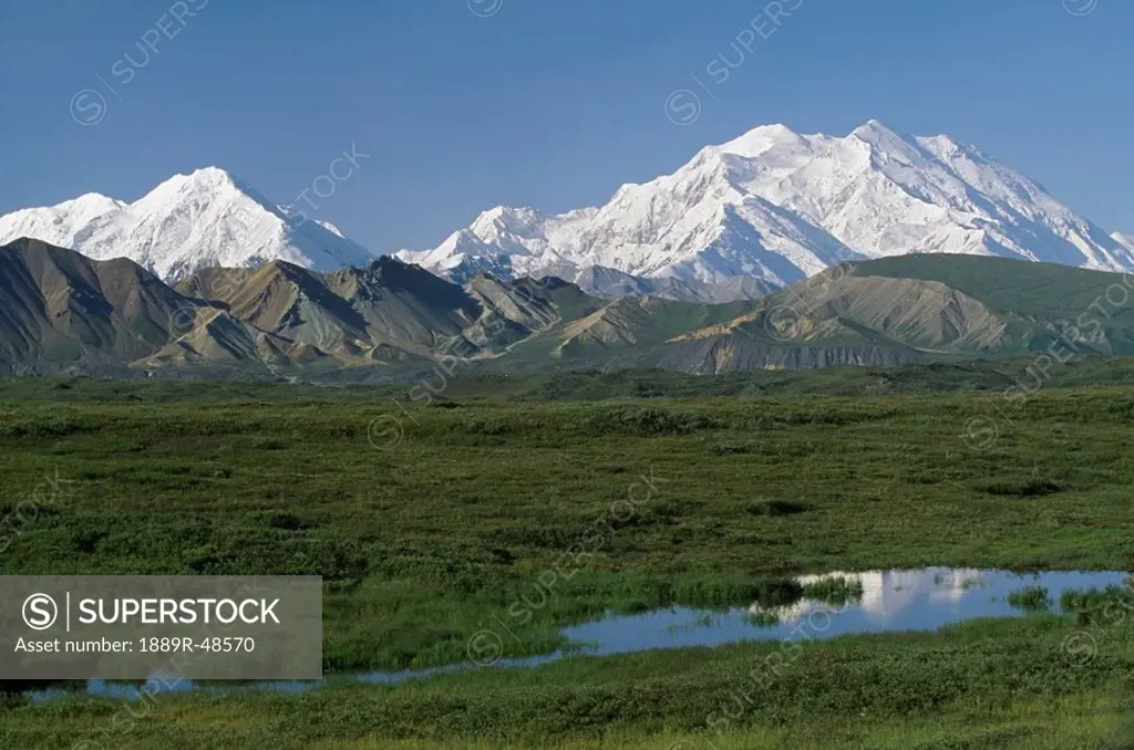 Mount McKinley, Denali National Park, Alaska, United States of America