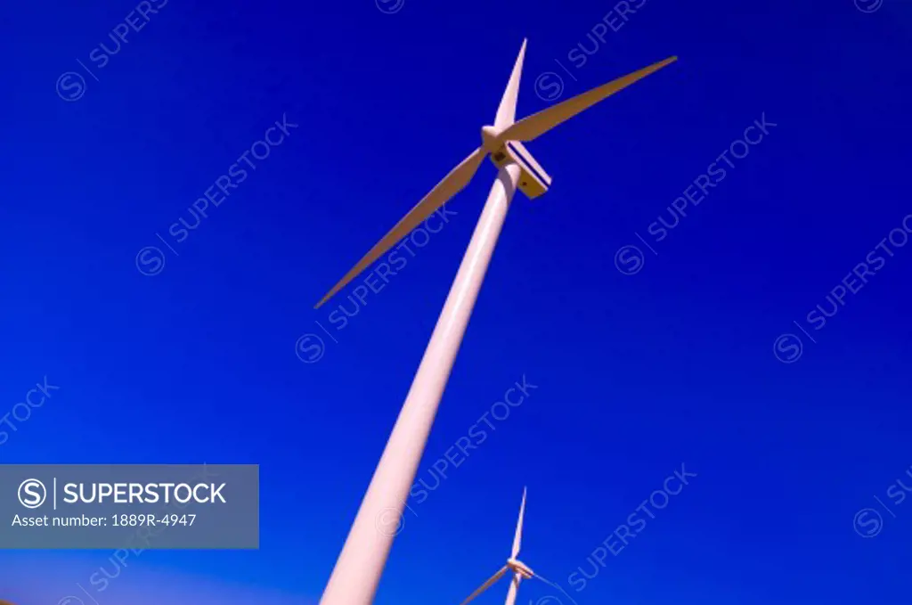 A windmill up close