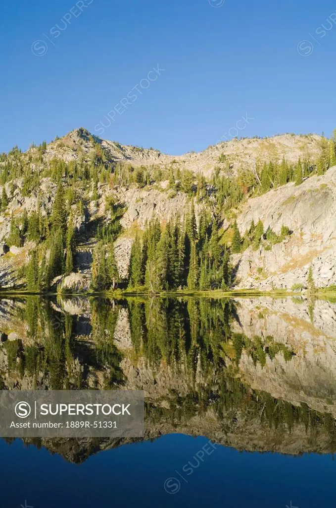 eagle cap wilderness, oregon, united states of america, laverty lake in the wallowas