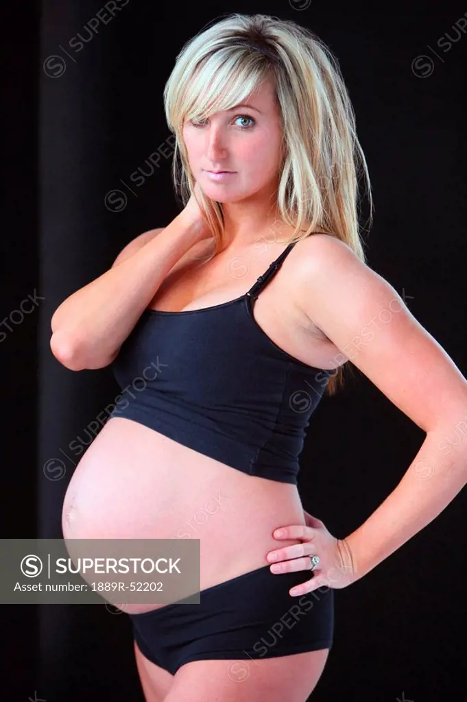 a pregnant woman
