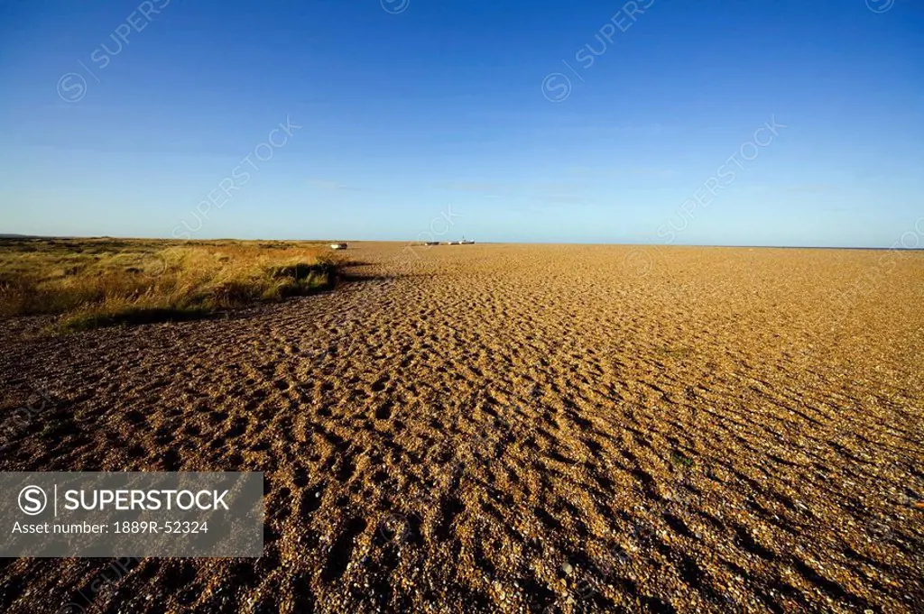 blakeney point, norfolk, england, furrows in the sand