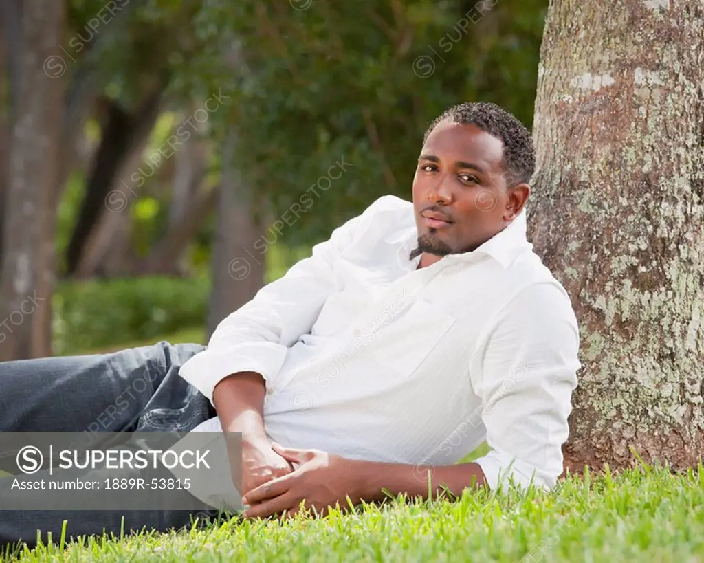 fort lauderdale, florida, united states of america, portrait of a man in a park