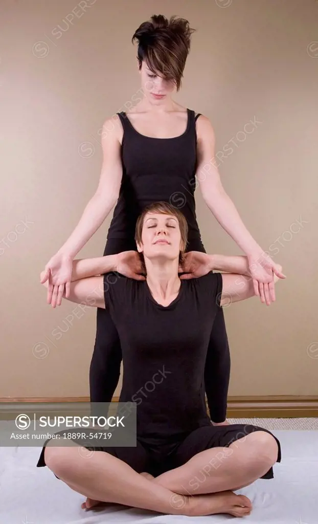 A Woman Getting A Thai Massage