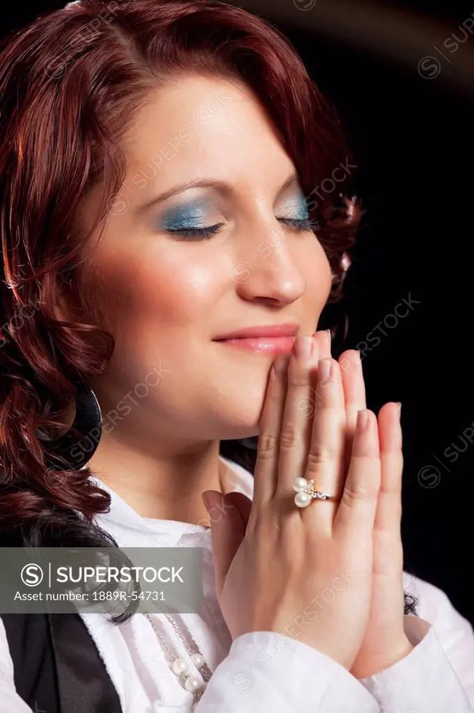 Fort Lauderdale, Florida, United States Of America, A Woman Focused On Worship