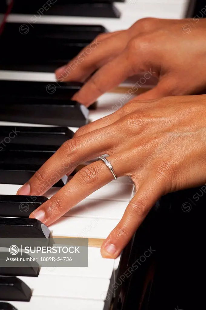 Woman Playing Piano