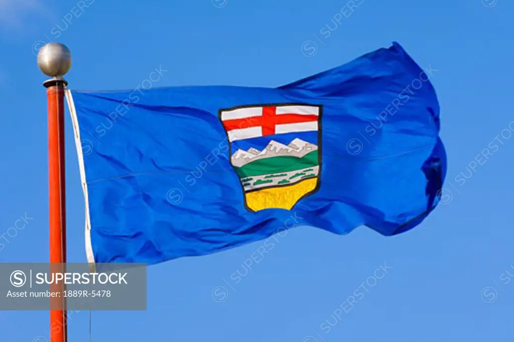 Alberta's provincial flag
