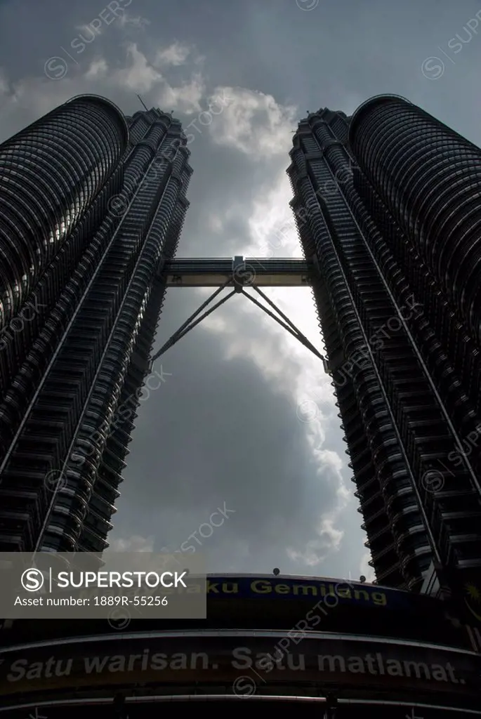 kuala lumpur, malaysia, two tall buildings