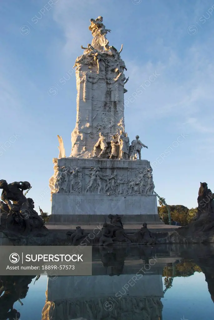 monumento de los españoles, buenos aires, argentina