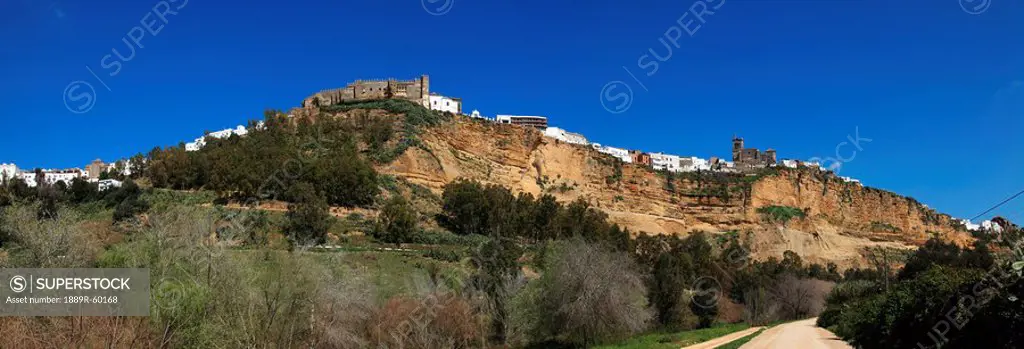 Arcos De La Frontera, Cadiz, Andalusia, Spain, The Old Town On A Hill