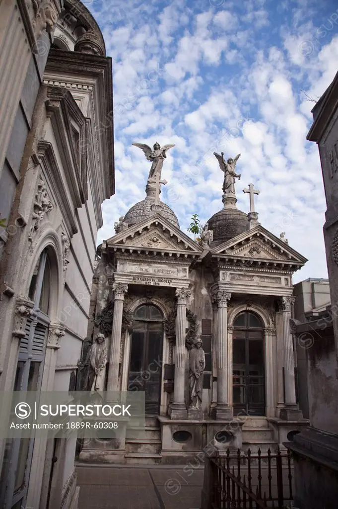 Buenos Aires, Argentina, Mausoleums In Recoleta Cemetery