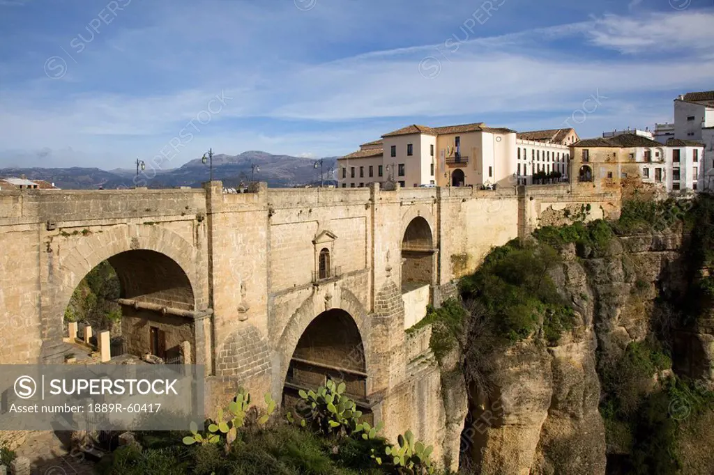 Ronda, Andalusia, Spain, The Bridge In The City