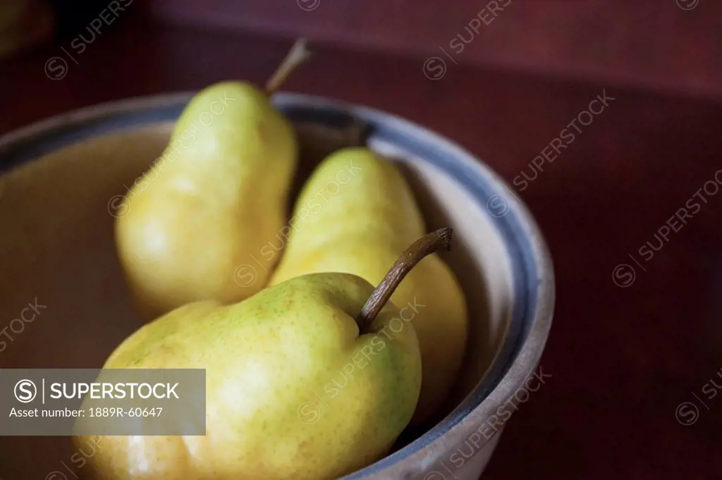 A Bowl Of Pears