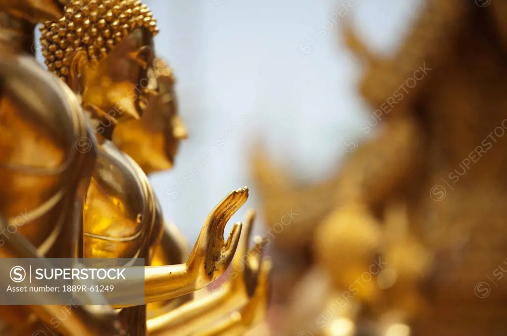 Buddha´s Hands Stretched Out At Doi Sutep Temple, Chiang Mia, Thailand