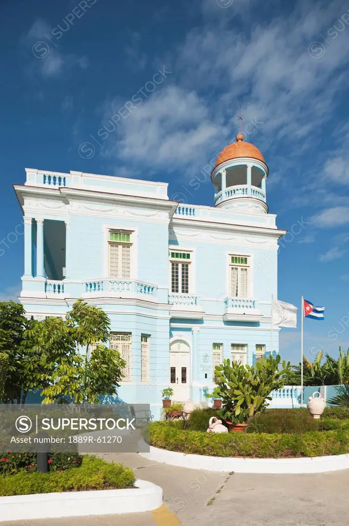 Palacio Azul Blue Palace, Cienfuegos, Cuba